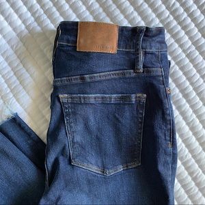 COPY - J crew jeans with Raw edges